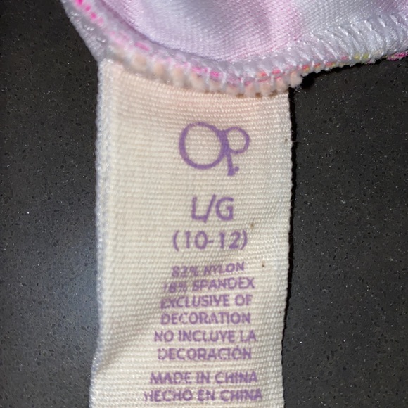 NWT Girls Op one piece stripe swimsuit - Picture 7 of 8